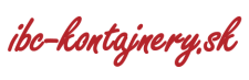 Logo predajne ibc-kontajnery.sk